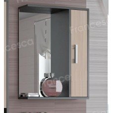 Шкаф-зеркало Francesca Eco 55 дуб-венге