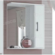 Шкаф-зеркало Francesca Eco 60 белый