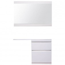 Комплект мебели Style Line Даллас 130 Люкс Plus напольная белая