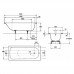 Стальная ванна Kaldewei Eurowa 311-1