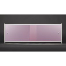 Экран под ванну Francesca Premium 150/170/180 розовый-металлик