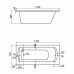 Акриловая ванна Santek Монако XL 170х75 "Базовая плюс"