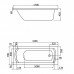 Акриловая ванна Santek Монако 170х70 "Базовая"